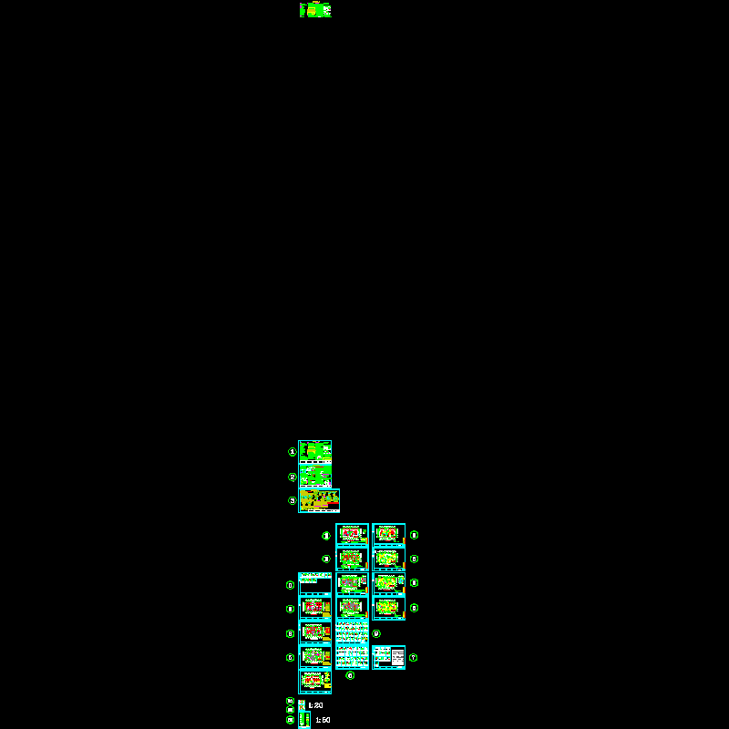 11层住宅结构设计CAD施工图纸(dwg)(乙级筏形基础)(二级结构安全)