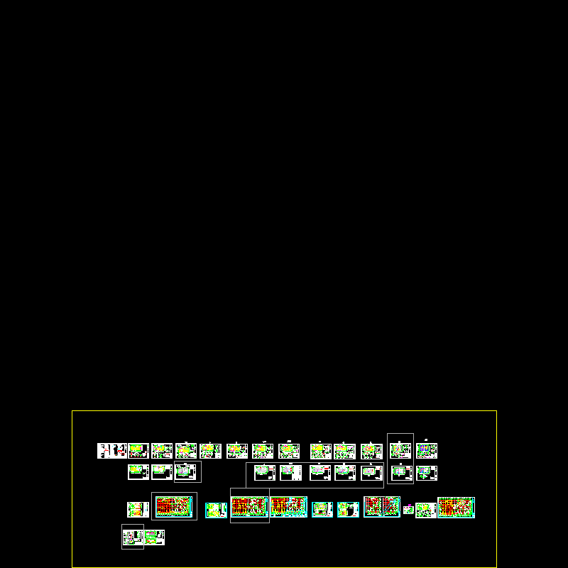 32层剪力墙住宅结构设计CAD施工图纸(dwg)(乙级筏形基础)