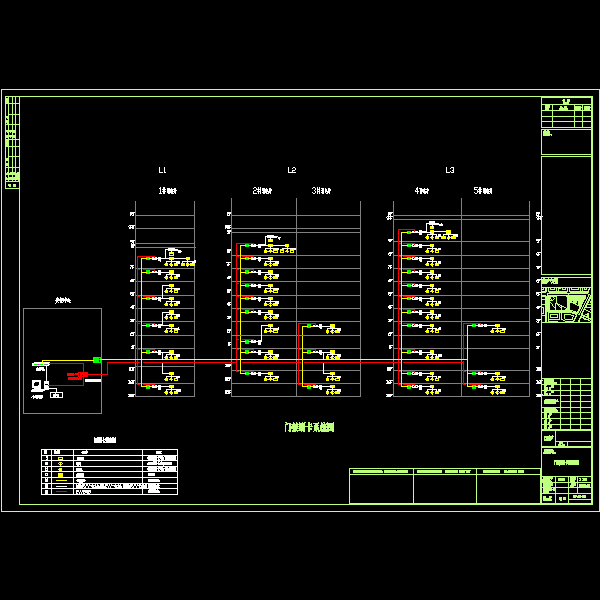 门禁系统图.dwg