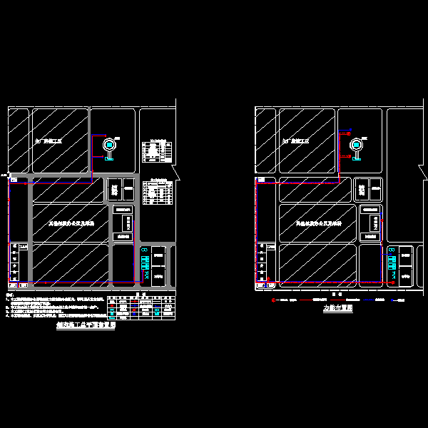 烟囱施工总平面布置图.dwg