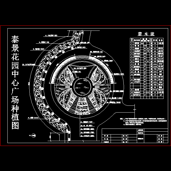 城市花园平面图 - 1