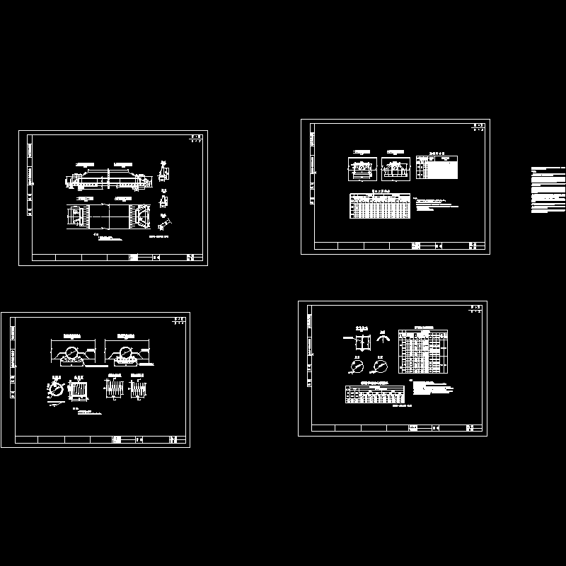 1-1圆管涵设计通用CAD图纸(dwg)