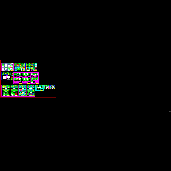 11层框架剪力墙住宅楼结构CAD施工图纸(dwg)(7度抗震)(乙级桩基础)