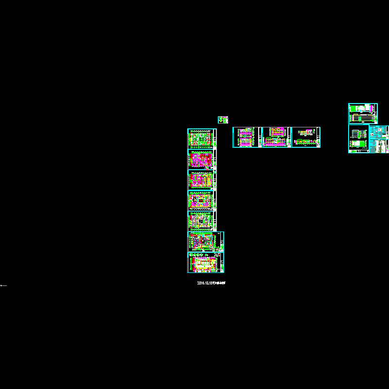 一份商场建筑施工CAD图纸(dwg)