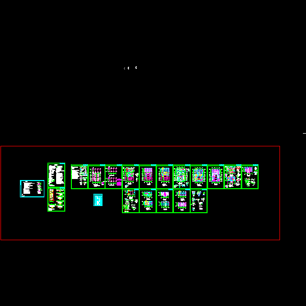 厂房结构设计CAD施工图纸(dwg)(丙级独立基础)(二级结构安全)