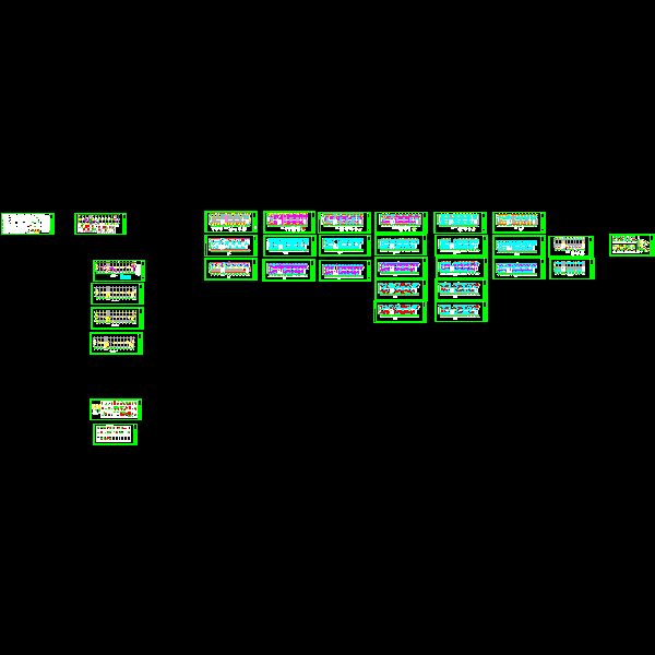 18层框剪结构住宅楼结构CAD施工大样图(dwg)(二级结构安全)