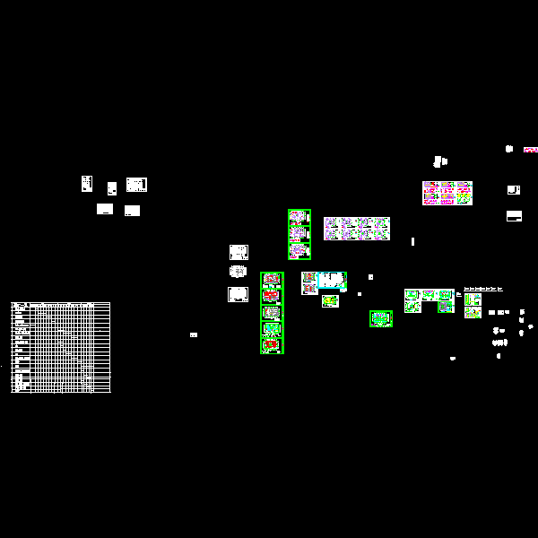 27层框剪结构商住楼结构CAD施工图纸(dwg)(二级结构安全)