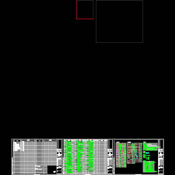 暖通目录、图例材料表系统图.dwg