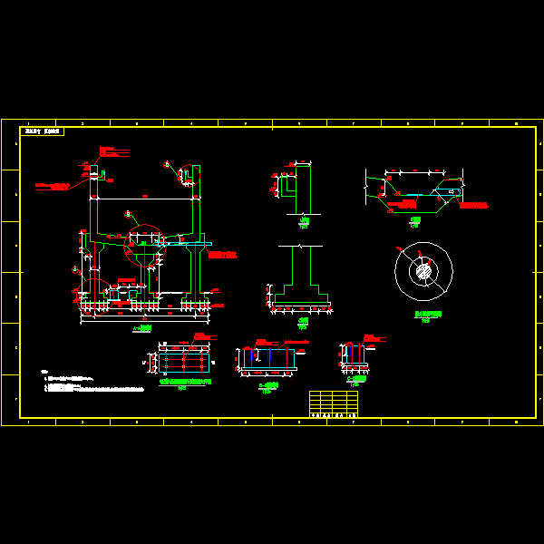 二级澄清池剖面图.dwg