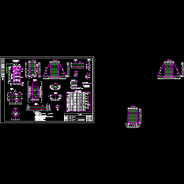 [ql-58]ba型导轮架构造.dwg