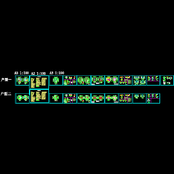 轻钢结构别墅施工图 - 1