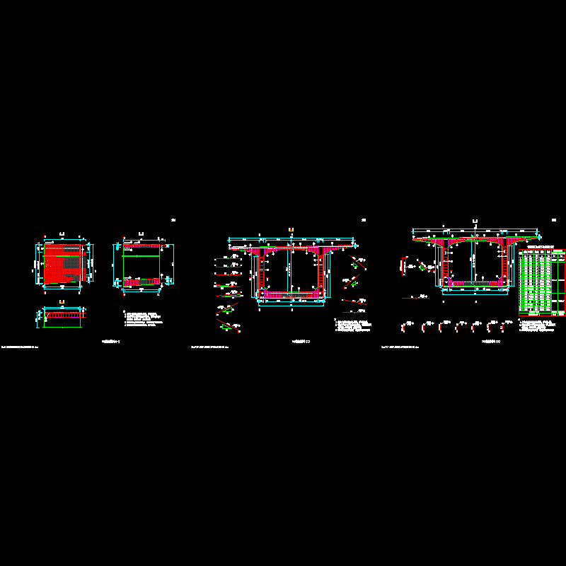 内蒙高速-主桥11号梁段钢筋.dwg