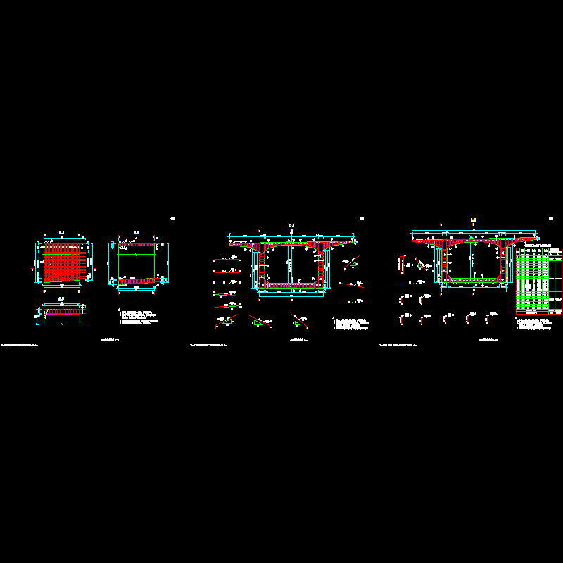 内蒙高速-主桥13号梁段钢筋.dwg