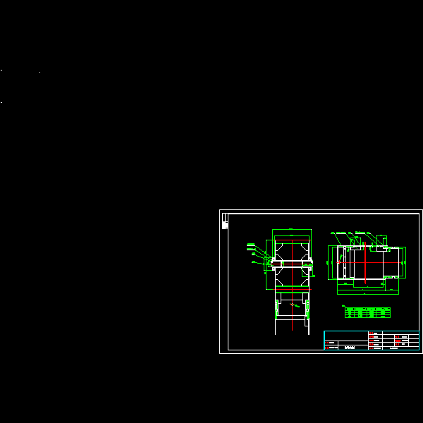 圆形锁口管详图.dwg