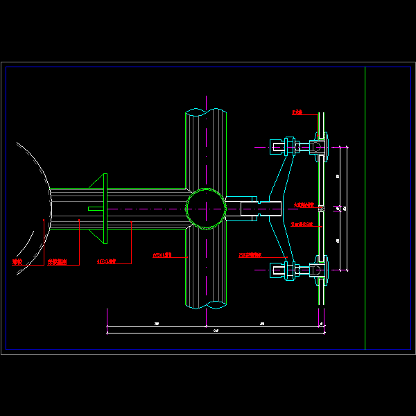 点式玻璃幕墙节点2.dwg