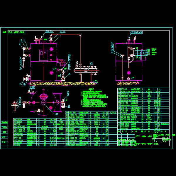 锅炉管路图.dwg