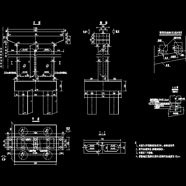 4-1 1号桥墩一般构造图.dwg