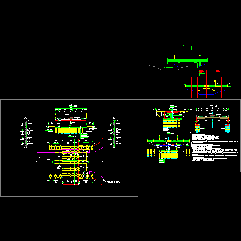 桥施-04.总体布置图 - 布满.dwg