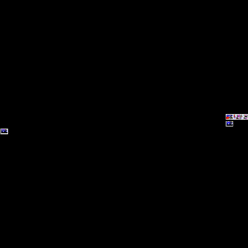 桥梁波形梁护栏节点大样CAD图纸(dwg)