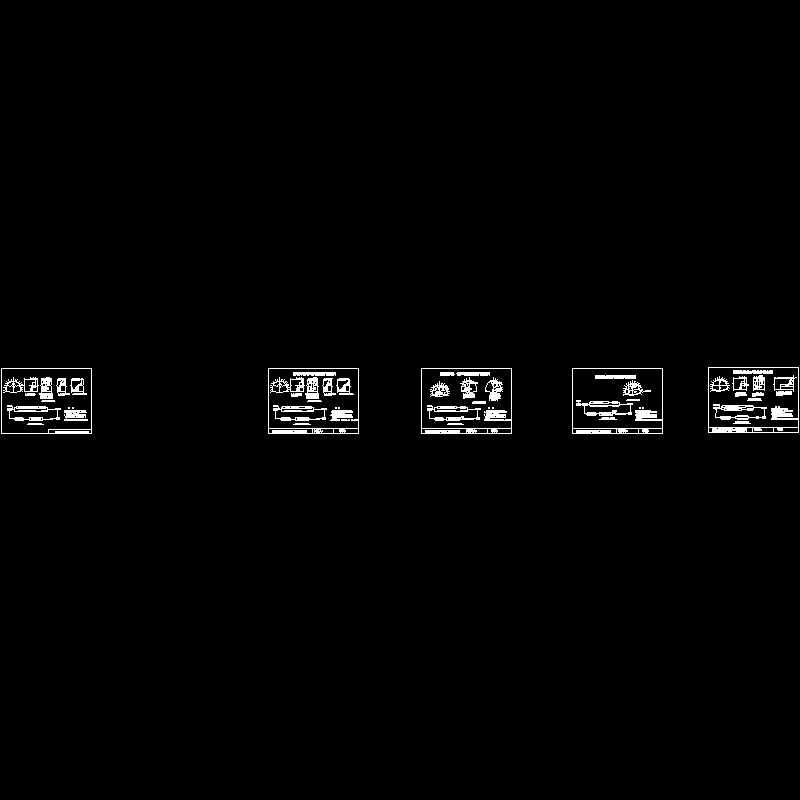 隧道开挖、支护流程CAD图纸(dwg)