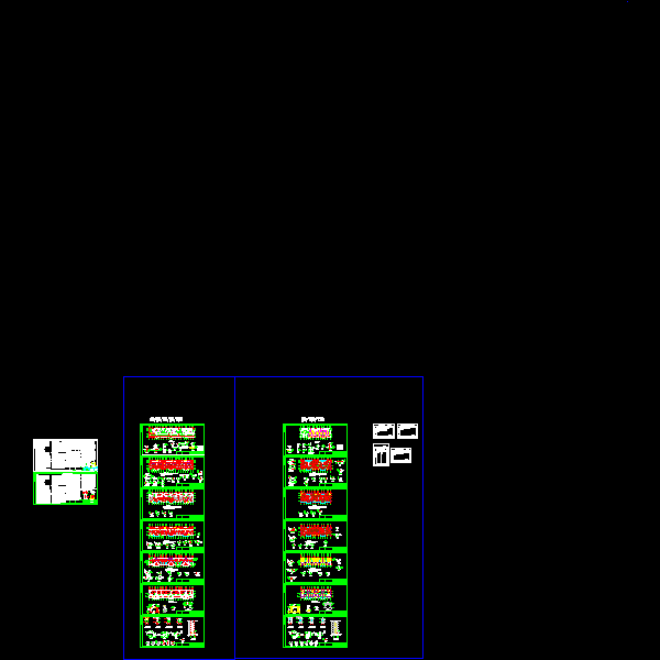 6层框架结构住宅楼结构CAD施工图纸（坡屋面条基）(dwg)(6度抗震)