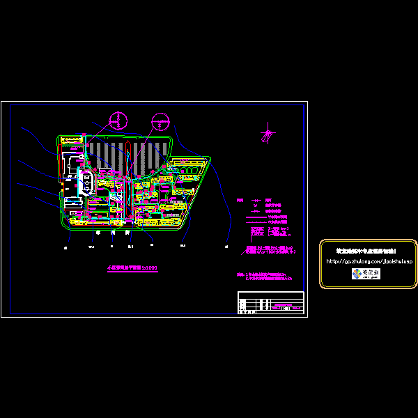 小区管网 平面图.dwg