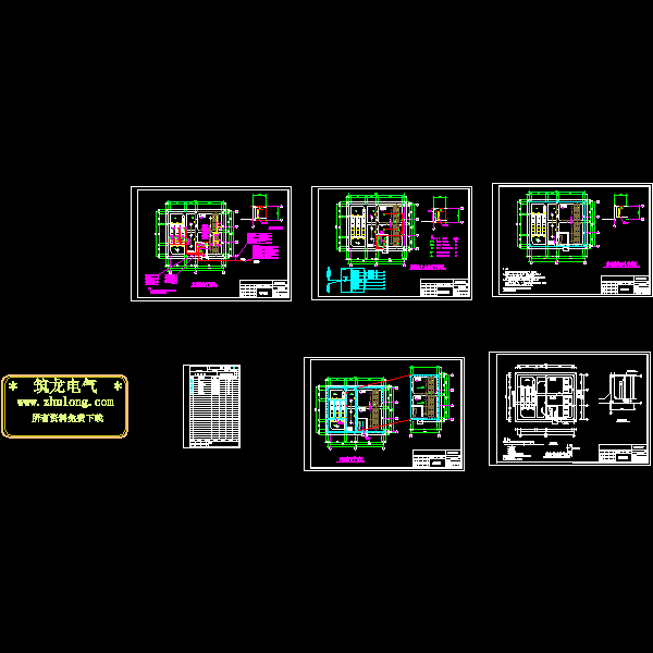 提升泵泵房电气平面图.dwg