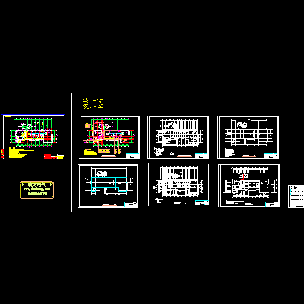 污泥浓缩脱水机房电图.dwg