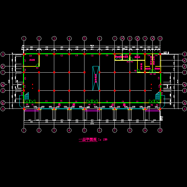 drawing1.dwg一层平面图.dwg