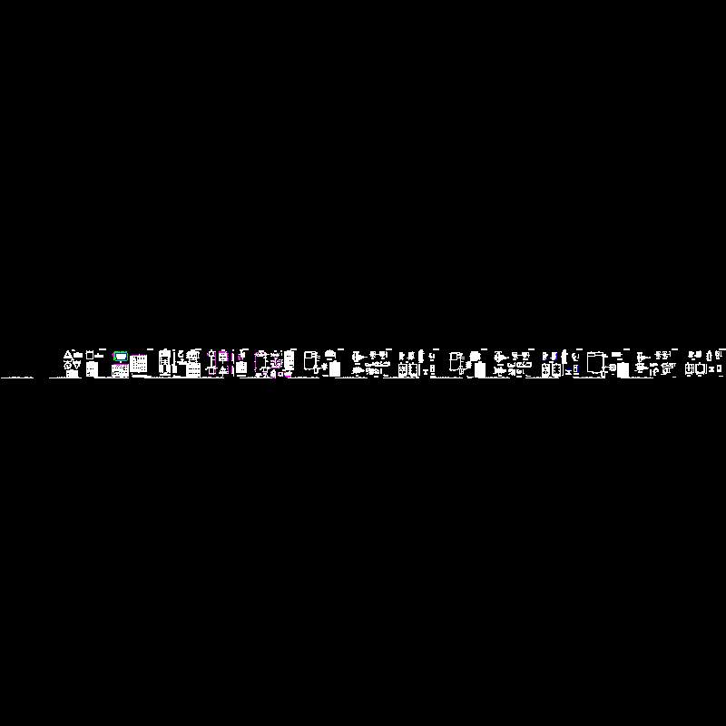 交通安全平面CAD图纸（悬臂标志）(结构设计图)(dwg)