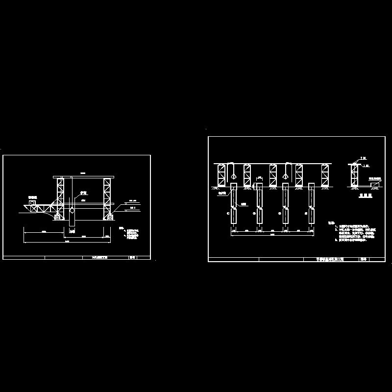 桥梁桩施工 - 1