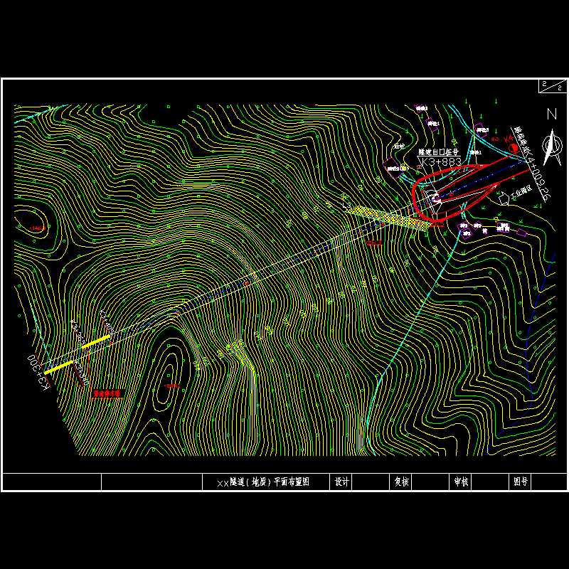 p003xx隧道平面布置图-2.dwg