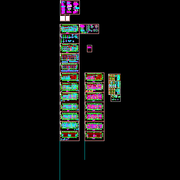 5层调度综合楼结构设计CAD施工图纸(dwg)(丙级独立基础)(二级结构安全)