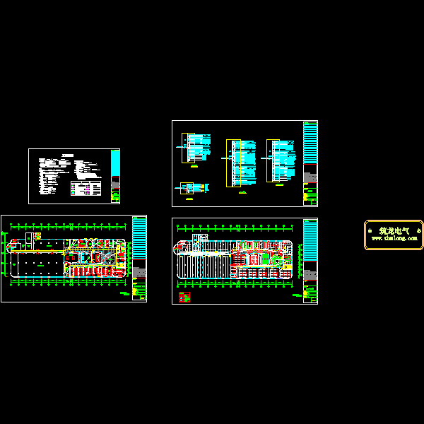 设备公司强电CAD图纸(工业建筑)