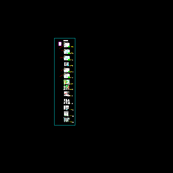 高压系统二次CAD图纸(dwg)