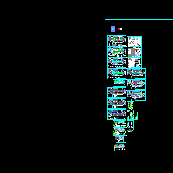 6层框架结构住宅楼结构CAD施工大样图(dwg)(乙级桩基础)