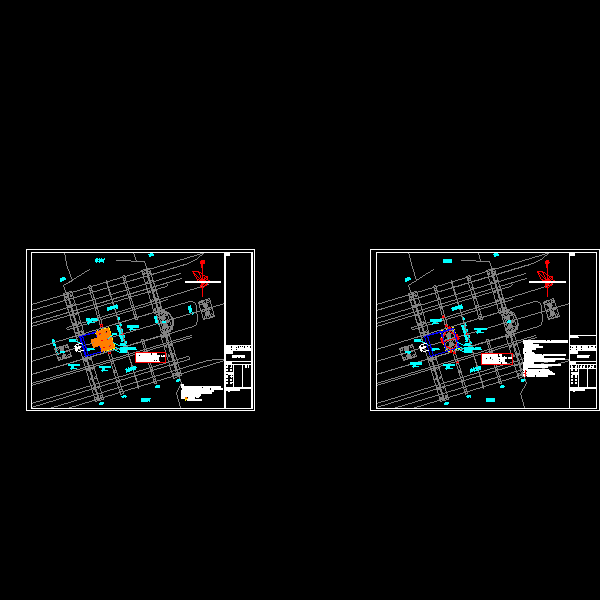 基坑围护平面布置图.dwg