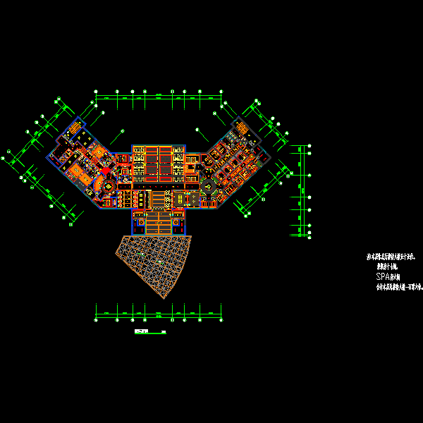 温泉楼三层电气图.dwg