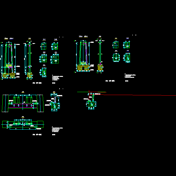 cs1-29方案二 索塔一般构造.dwg