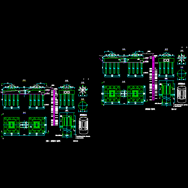 cs2-2-47方案二 索塔基础一般构造.dwg