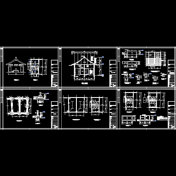 一份厕所施工设计dwg格式CAD图纸详图