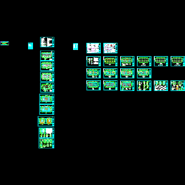 宿舍建筑结构图.dwg