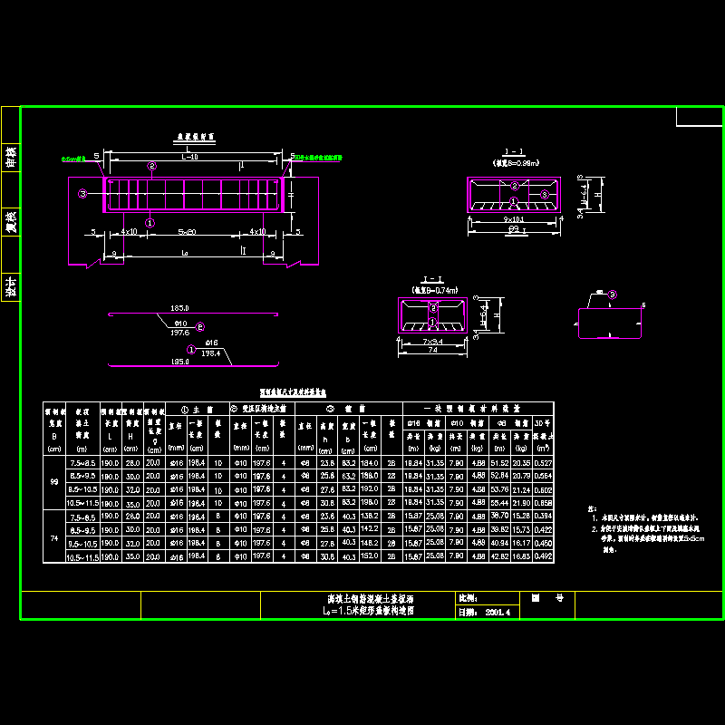 1.5m高填土矩形板图.dwg