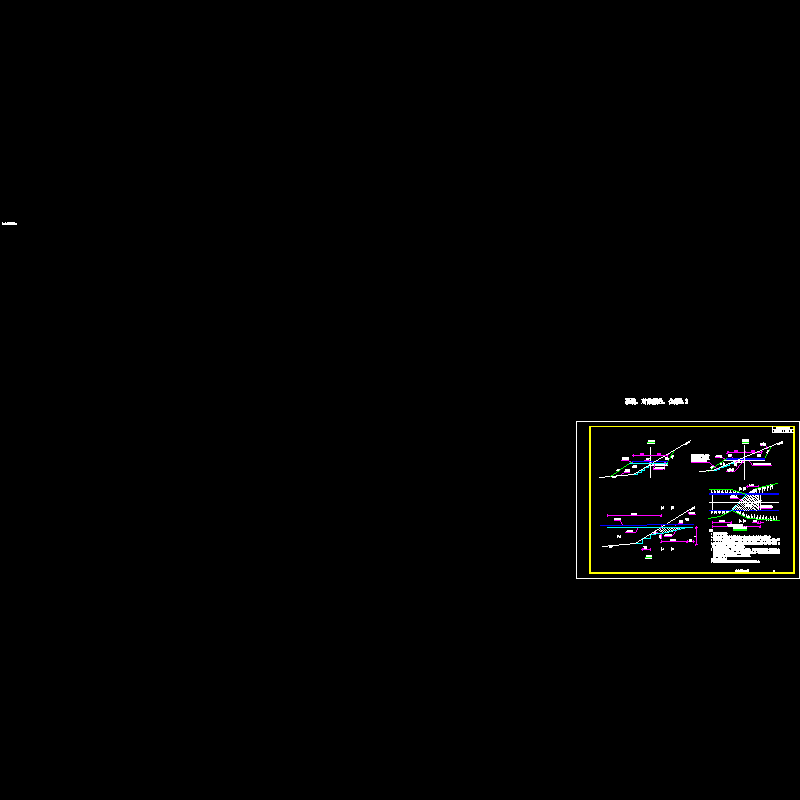 市政道路特殊路基大样CAD图纸(dwg)