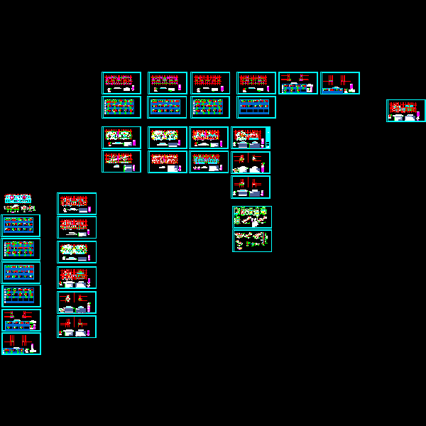 11层住宅结构设计CAD施工图纸(dwg)(桩基础)(二级结构安全)