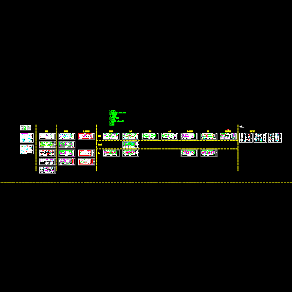 33层纯剪力墙住宅结构CAD施工图纸(dwg)(7度抗震)(甲级桩基础)