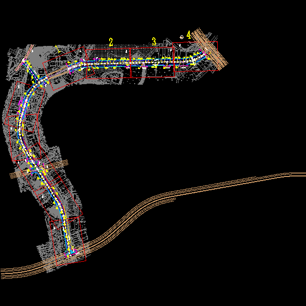 道路平面布置图 - 2