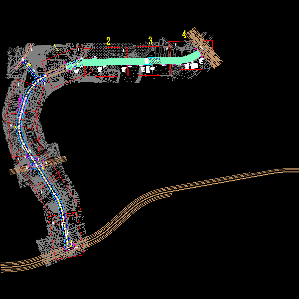 道路平面布置图 - 3