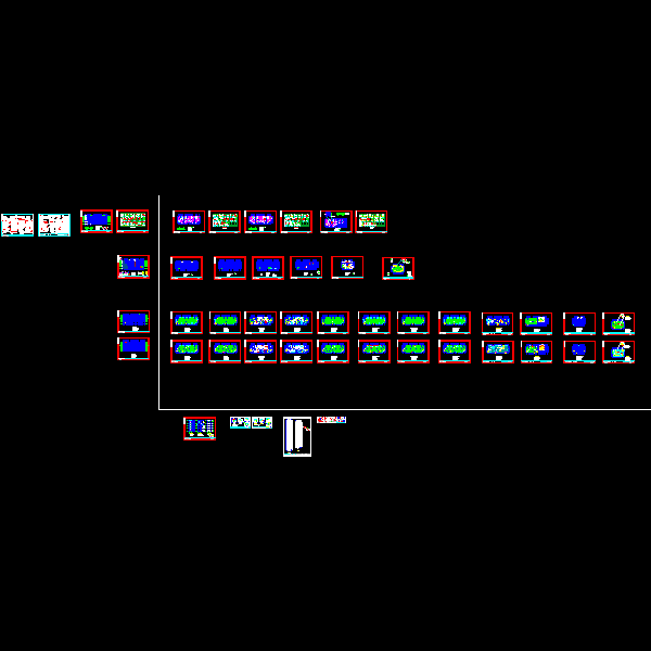 27层剪力墙结构住宅楼结构CAD施工大样图(dwg)(7度抗震)(桩基础)