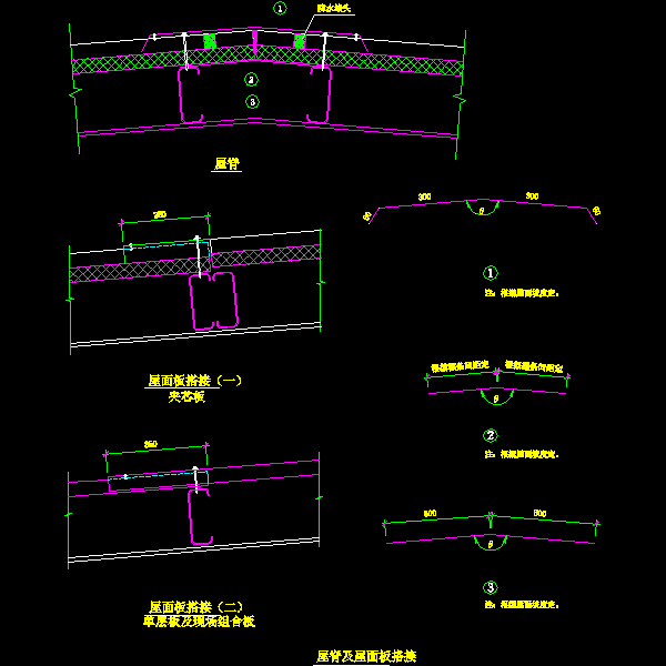 2 屋脊及屋面板搭接.dwg